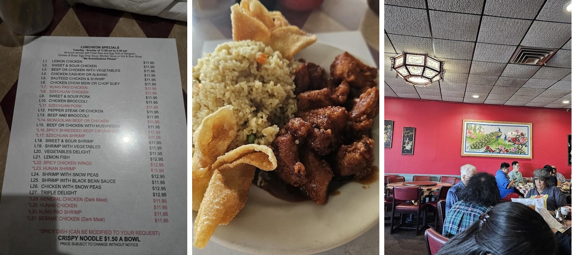 Shang-Hai Chinese Restaurant Menu