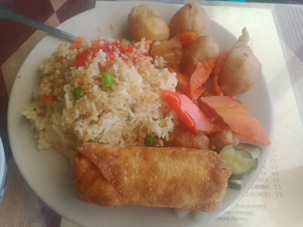 Sweet and Sour Pork Fried Rice